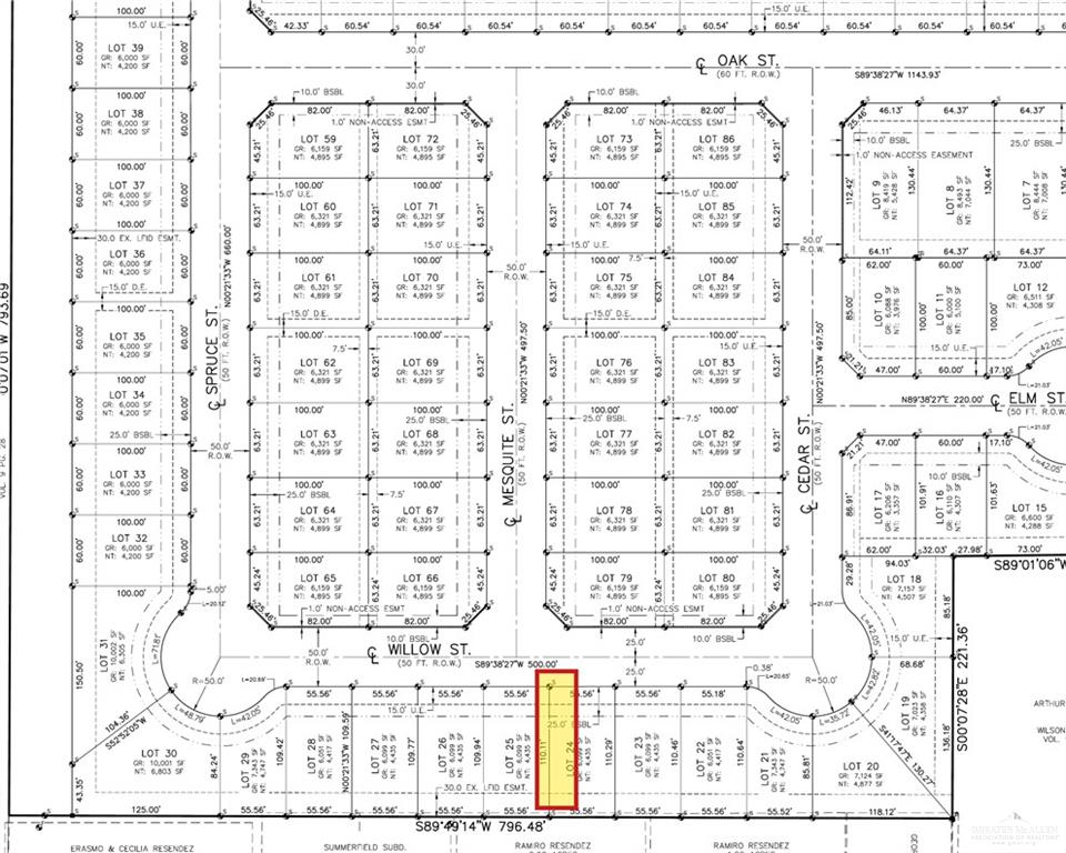 Land home at LOT 24 Willow Street, Harlingen, Texas