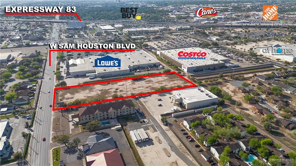 Land home at 1206 Sam Houston Street, Pharr, Texas