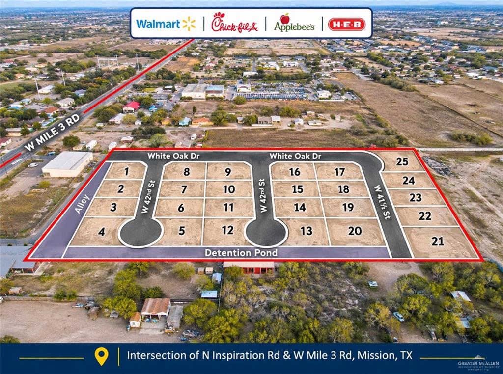 Land home at 1706 42nd Street, Mission, Texas