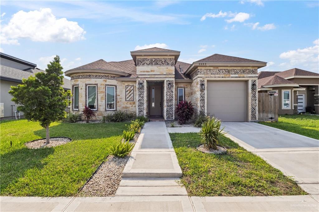 Single Family home at 5933 Rayo Del Sol Street, Edinburg, Texas