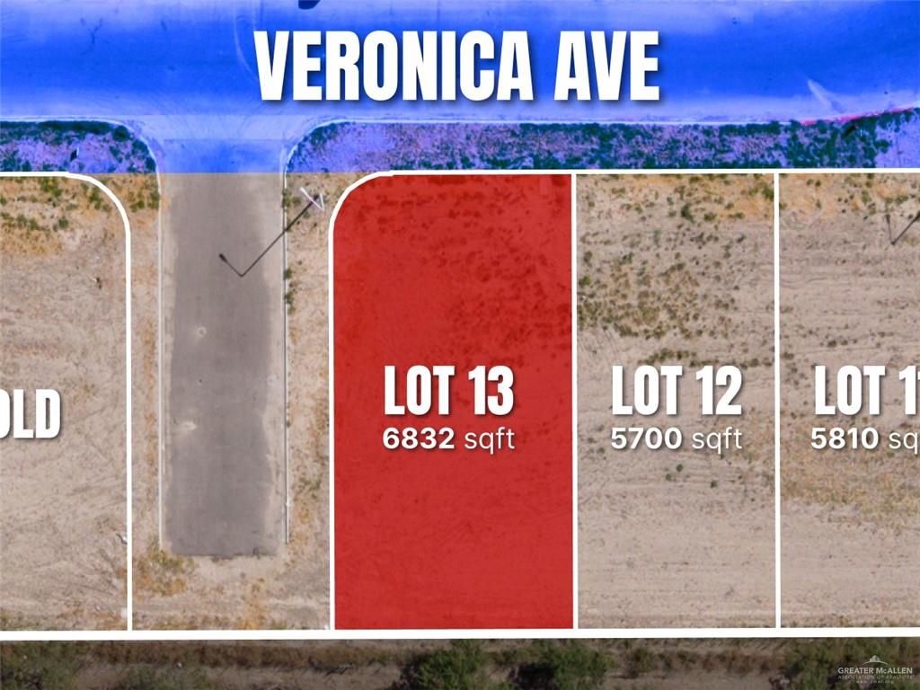 Land home at Lot 13 Veronica Avenue, Roma, Texas
