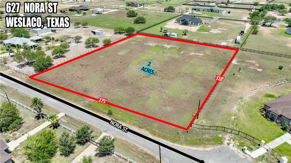 Land home at 627 Nora Street, Weslaco, Texas